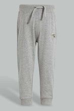 تنزيل الصورة على معرض الصور، Redtag-Blue-And-Grey-Track-(2-Pack)-Active-Pants-Infant-Boys-3 to 24 Months