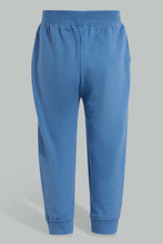 تنزيل الصورة على معرض الصور، Redtag-Blue-And-White-Game-Print-Track-(2-Pack)-Joggers-Infant-Boys-3 to 24 Months