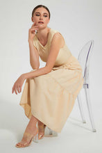 Load image into Gallery viewer, Redtag-Beige-Flared-Skirt-Skirts-Women's-