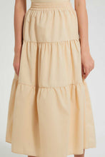 Load image into Gallery viewer, Redtag-Beige-Flared-Skirt-Skirts-Women's-