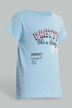 تنزيل الصورة على معرض الصور، Redtag-Lt-Blue-Pajama-Sets-Pyjama-Sets-Senior-Girls-9 to 14 Years