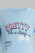 تنزيل الصورة على معرض الصور، Redtag-Lt-Blue-Pajama-Sets-Pyjama-Sets-Senior-Girls-9 to 14 Years