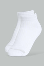 Load image into Gallery viewer, Redtag-Pale-Pink/Pale-Blue/White/Beige-Plain-Ankle-Socks-(5-Packs)-Ankle-Socks-Women's-