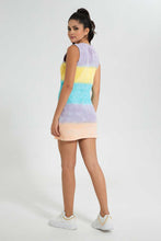 تنزيل الصورة على معرض الصور، Redtag-Assorted-Tie-Dye-Midi-Dress-Loungewear-T-Shirts-Women's-