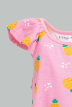 Load image into Gallery viewer, Pink Pineapple Set For Baby Girls (2 Piece)