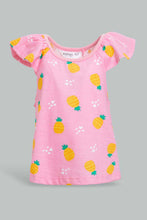 Load image into Gallery viewer, Pink Pineapple Set For Baby Girls (2 Piece)