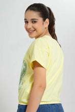 تنزيل الصورة على معرض الصور، Redtag-Yellow-Winnie-The-Pooh-T-Shirt-Graphic-T-Shirts-Senior-Girls-9 to 14 Years