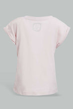 تنزيل الصورة على معرض الصور، Redtag-Pink-Solid-T-Shirt-Plain-T-Shirts-Infant-Girls-3 to 24 Months