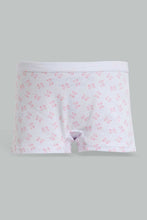 Load image into Gallery viewer, Redtag-Floral/Mint-Brief-(2-Pack)-Briefs-Bikini-Senior-Girls-9 to 14 Years