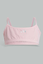 Load image into Gallery viewer, Beige And Pink Non-Padded Bra For Senior Girls (2 Pack)