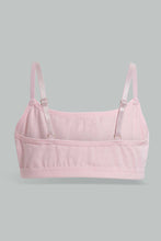 Load image into Gallery viewer, Beige And Pink Non-Padded Bra For Senior Girls (2 Pack)