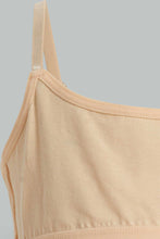 Load image into Gallery viewer, Beige And Pink Non-Padded Bra For Senior Girls (2 Pack)