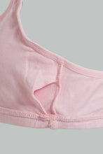 Load image into Gallery viewer, Blue And Pink Padded Sport Bra For Senior Girls (2 Pack)