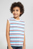 Redtag-Assorted-2-Pack-Print-Vest-Graphic-T-Shirts-Boys-2 to 8 Years