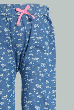 Load image into Gallery viewer, Redtag-Light-Wash-Printed-Harem-Jean-Jeans-High-Rise-Infant-Girls-3 to 24 Months