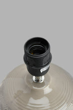 تنزيل الصورة على معرض الصور، Redtag-Grey-Round-Base-Table-Lamp-Table-Lamps-Home-Decor-