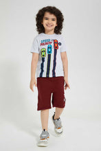 Load image into Gallery viewer, Redtag-Grey-Speed-Racer-T-Shirt-Graphic-T-Shirts-Boys-2 to 8 Years