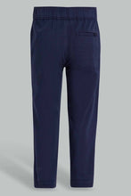 Load image into Gallery viewer, Redtag-Navy-Pull-On-Chino-Pant-Chino-Trousers-Infant-Boys-3 to 24 Months