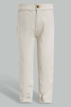 Load image into Gallery viewer, Redtag-Ecru-Pull-On-Chino-Pant-Chino-Trousers-Infant-Boys-3 to 24 Months