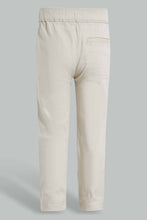 Load image into Gallery viewer, Redtag-Ecru-Pull-On-Chino-Pant-Chino-Trousers-Infant-Boys-3 to 24 Months