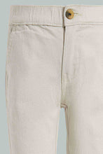 Load image into Gallery viewer, Redtag-Ecru-Pull-On-Chino-Pant-Chino-Trousers-Infant-Boys-3 to 24 Months
