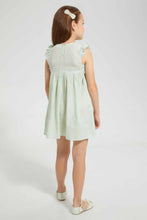 تنزيل الصورة على معرض الصور، Redtag-Mint-Dobby-Basic-Dress-Dresses-Girls-2 to 8 Years