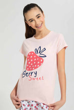 تنزيل الصورة على معرض الصور، Redtag-Pink-Berry-Sweet-Pajama-Sets-Pyjama-Sets-Senior-Girls-9 to 14 Years