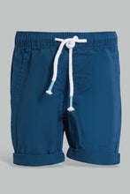 تنزيل الصورة على معرض الصور، Redtag-Blue-And-Navy-Zebra-Print-T-Shirt-And-Trouser-Short--Casual-Set-(2-Pack)-Sets-Infant-Boys-3 to 24 Months