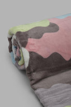 Load image into Gallery viewer, Redtag-Multi-Colour-Camouflage-Print-Kids-Blanket-Category:Blankets,-Colour:Multicolour,-Filter:Home-Bedroom,-HMW-BED-Blankets,-New-In,-New-In-HMW-BED,-Non-Sale,-S22C,-Section:Homewares-Home-Bedroom-