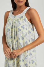Load image into Gallery viewer, Redtag-Yellow-Floral-Printed-Nightgown-Nightgowns-Women's-