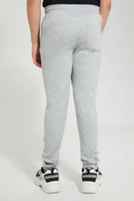 Load image into Gallery viewer, Redtag-Grey-Bsr-Heat-Seal-Zip-Active-Pant-Joggers-Senior-Boys-9 to 14 Years
