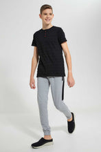 Load image into Gallery viewer, Grey Side Print Jogger