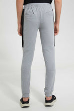 Load image into Gallery viewer, Grey Side Print Jogger