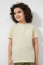 Load image into Gallery viewer, Redtag-Stone-Pkt-Henley-Henley-T-Shirts-Boys-2 to 8 Years