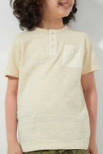 Load image into Gallery viewer, Redtag-Stone-Pkt-Henley-Henley-T-Shirts-Boys-2 to 8 Years