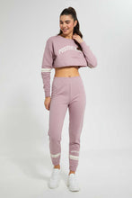 Load image into Gallery viewer, Redtag-Grey-Melange-Graphic-Print-SweaT-Shirt-Loungewear-Women's-