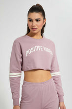 Load image into Gallery viewer, Redtag-Grey-Melange-Graphic-Print-SweaT-Shirt-Loungewear-Women's-