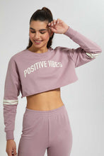 Load image into Gallery viewer, Redtag-Grey-Melange-Graphic-Print-SweaT-Shirt-Loungewear-Women's-