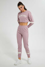 Load image into Gallery viewer, Redtag-Grey-Melange-Graphic-Print-Pant-Loungewear-Women's-