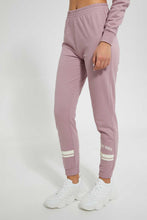 Load image into Gallery viewer, Redtag-Grey-Melange-Graphic-Print-Pant-Loungewear-Women's-