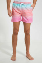 Load image into Gallery viewer, Redtag-Multicolour-Swim-Short-Swim-Shorts--