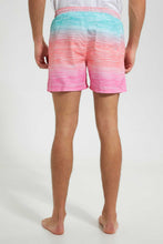 Load image into Gallery viewer, Redtag-Multicolour-Swim-Short-Swim-Shorts--