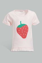 تنزيل الصورة على معرض الصور، Redtag-Multi-Colour-2Pc-Pack-T-Shirt-Graphic-T-Shirts-Infant-Girls-3 to 24 Months