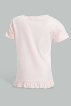 تنزيل الصورة على معرض الصور، Redtag-Multi-Colour-2Pc-Pack-T-Shirt-Graphic-T-Shirts-Infant-Girls-3 to 24 Months