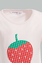 تنزيل الصورة على معرض الصور، Redtag-Multi-Colour-2Pc-Pack-T-Shirt-Graphic-T-Shirts-Infant-Girls-3 to 24 Months