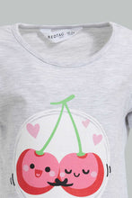 Load image into Gallery viewer, Redtag-Multi-Colour-2Pc-Pack-T-Shirt-Graphic-T-Shirts-Infant-Girls-3 to 24 Months