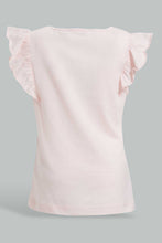 تنزيل الصورة على معرض الصور، Redtag-Multi-Colour-2Pc-Pack-T-Shirt-Graphic-T-Shirts-Infant-Girls-3 to 24 Months