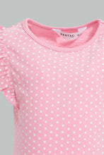 تنزيل الصورة على معرض الصور، Redtag-Multi-Colour-2Pc-Pack-T-Shirt-Graphic-T-Shirts-Infant-Girls-3 to 24 Months