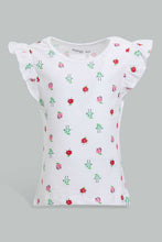 تنزيل الصورة على معرض الصور، Redtag-Multi-Colour-2Pc-Pack-T-Shirt-Graphic-T-Shirts-Infant-Girls-3 to 24 Months