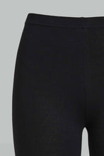 Load image into Gallery viewer, Redtag-Black/White-2Pcs-Pack-Cycling-Leggings-Leggings-Senior-Girls-9 to 14 Years